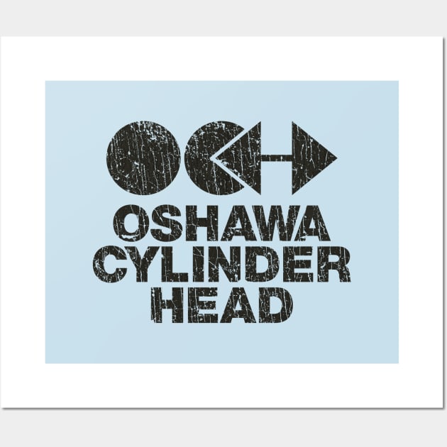 Oshawa Cylinder Head 1966 Wall Art by JCD666